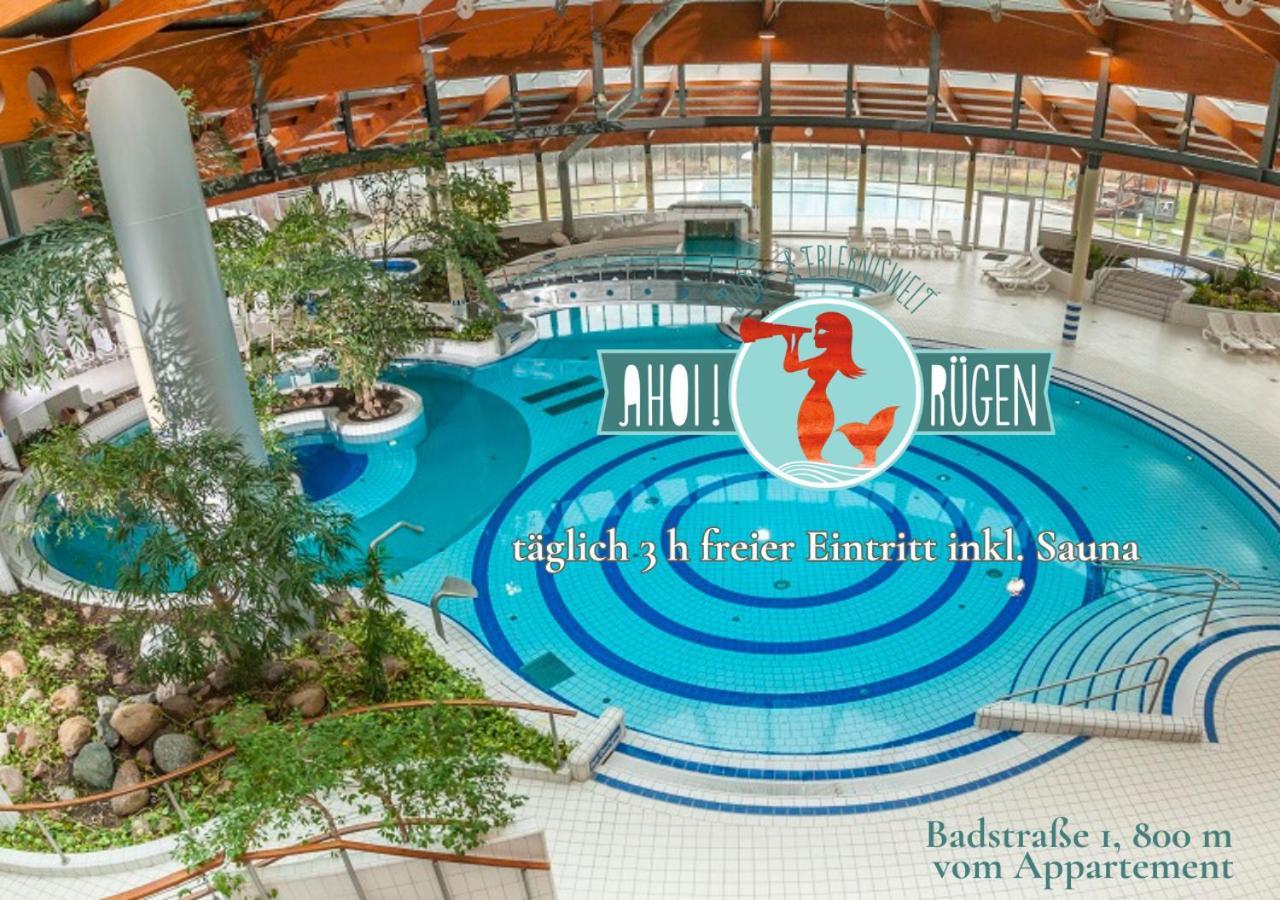 Das Appartement Inselliebe Ruegen Inkl Sauna Und 3H Taeglich Eintritt Ahoi Schwimmbad Sellin  Luaran gambar